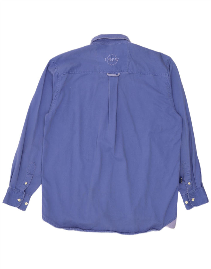 Crew Clothing Cămașă pulover pentru bărbați Bumbac albastru mediu
