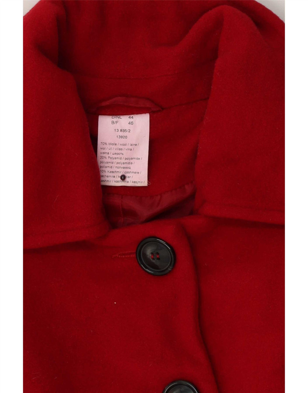 Jachetă Vintage pentru femei EU 46 XL Lână roșie