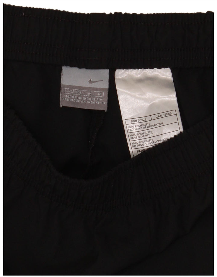 Pantaloni scurți sport Nike pentru femei US 8/10 Medium Black Colorblock Poliester