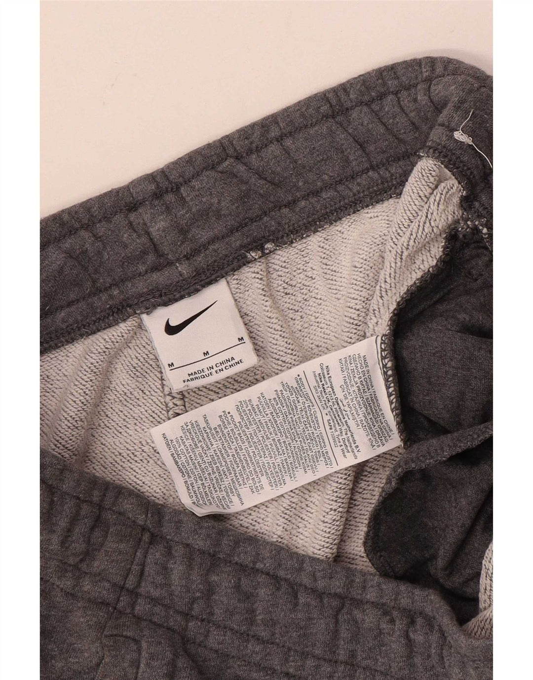 Pantaloni de trening Nike pentru bărbați Joggeri din bumbac gri mediu