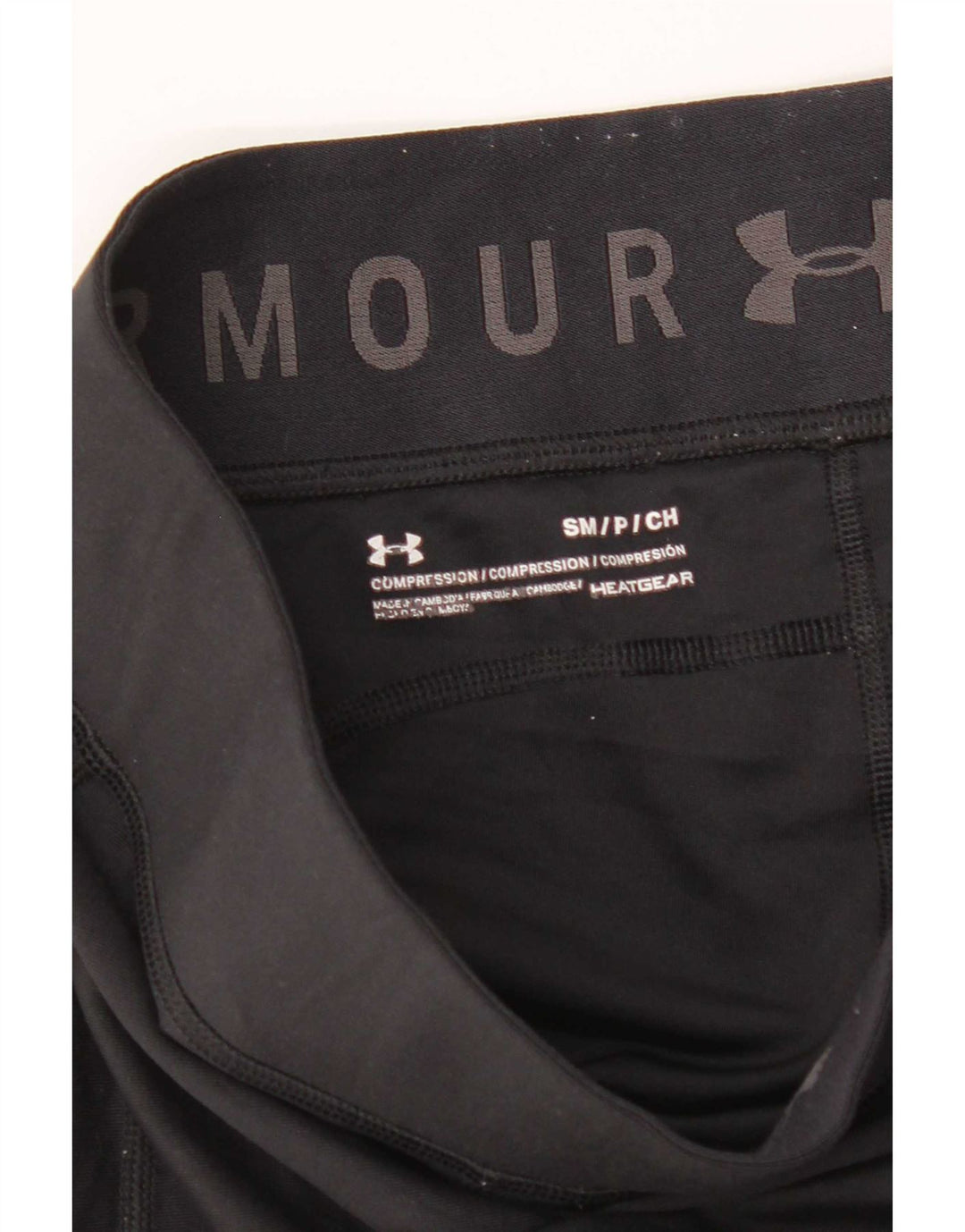 Leggings Capri de compresie Under Armour pentru femei UK 10 Small Black