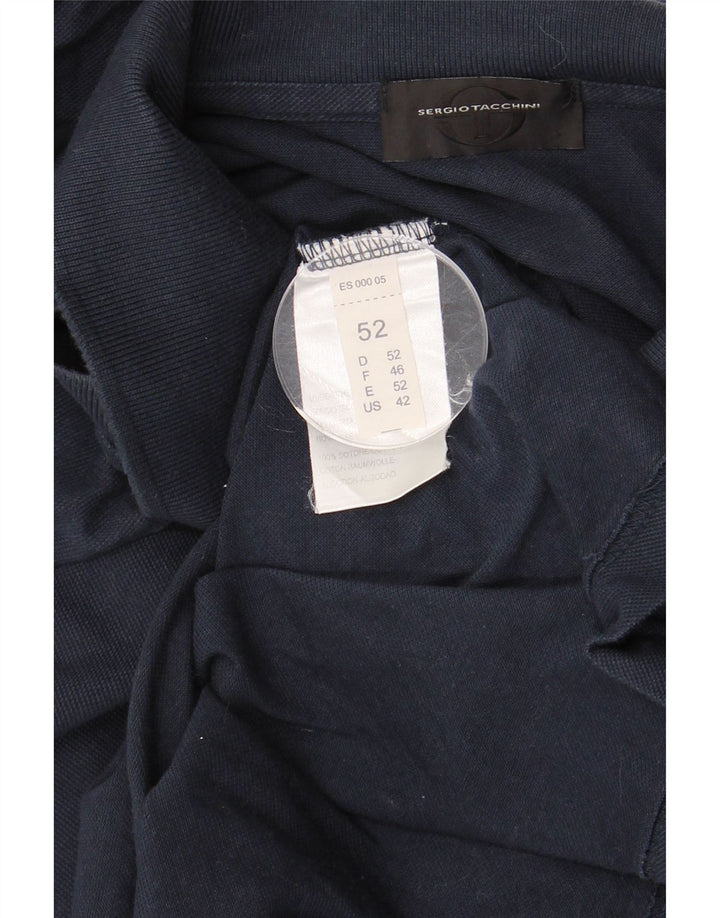 SERGIO TACCHINI Tricou Polo pentru bărbați IT 52 Mare Bumbac Bleumarin