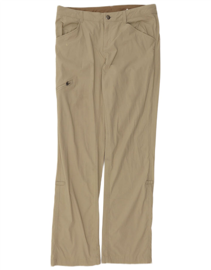 PATAGONIA Pantaloni cargo drepti pentru femei US 6 Medium W32 L32 Bej Nylon