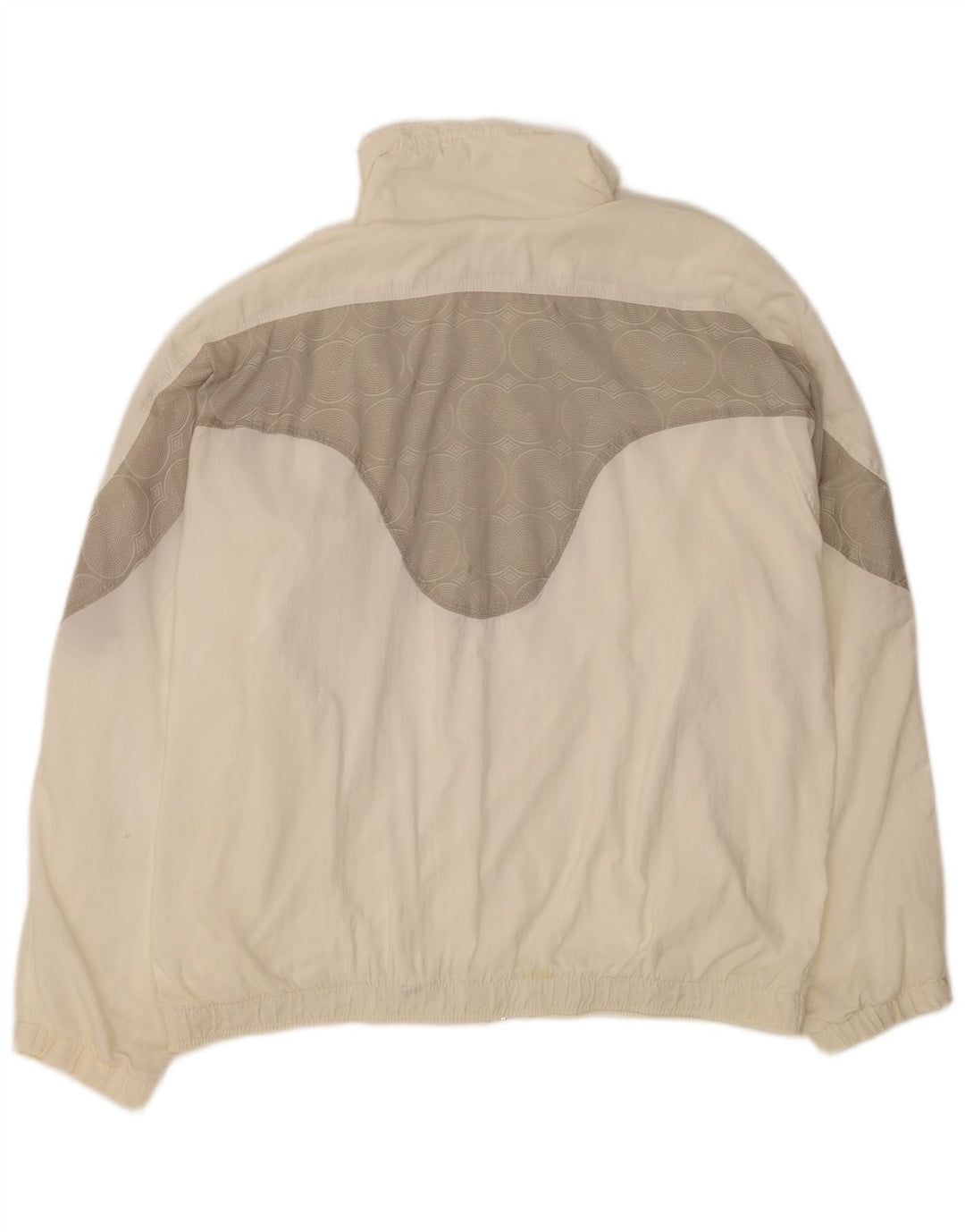 Jachetă de trening pentru femei Ellesse UK 18 XL, alb, bloc de culoare