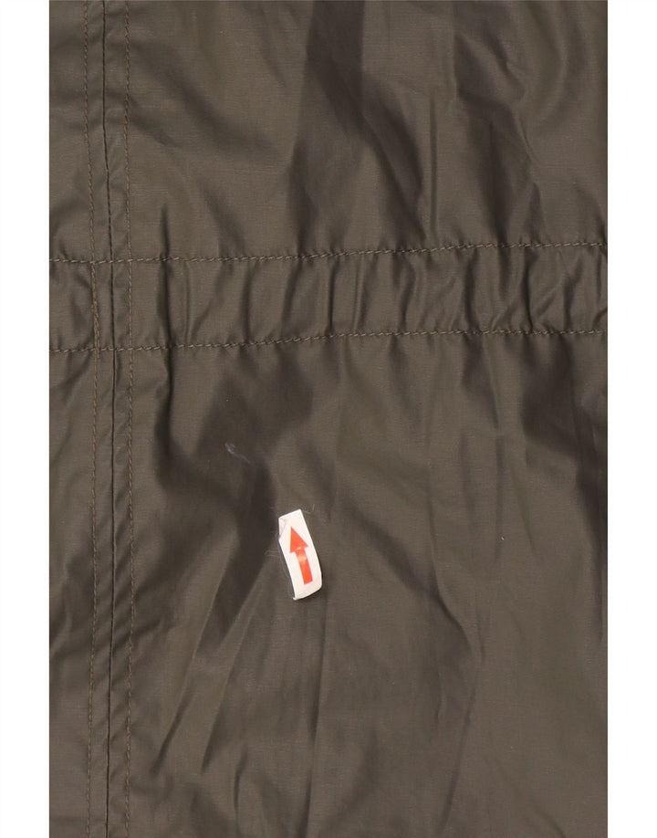 Marks & Spencer jachetă parka cu glugă pentru femei UK 14 mare bumbac verde
