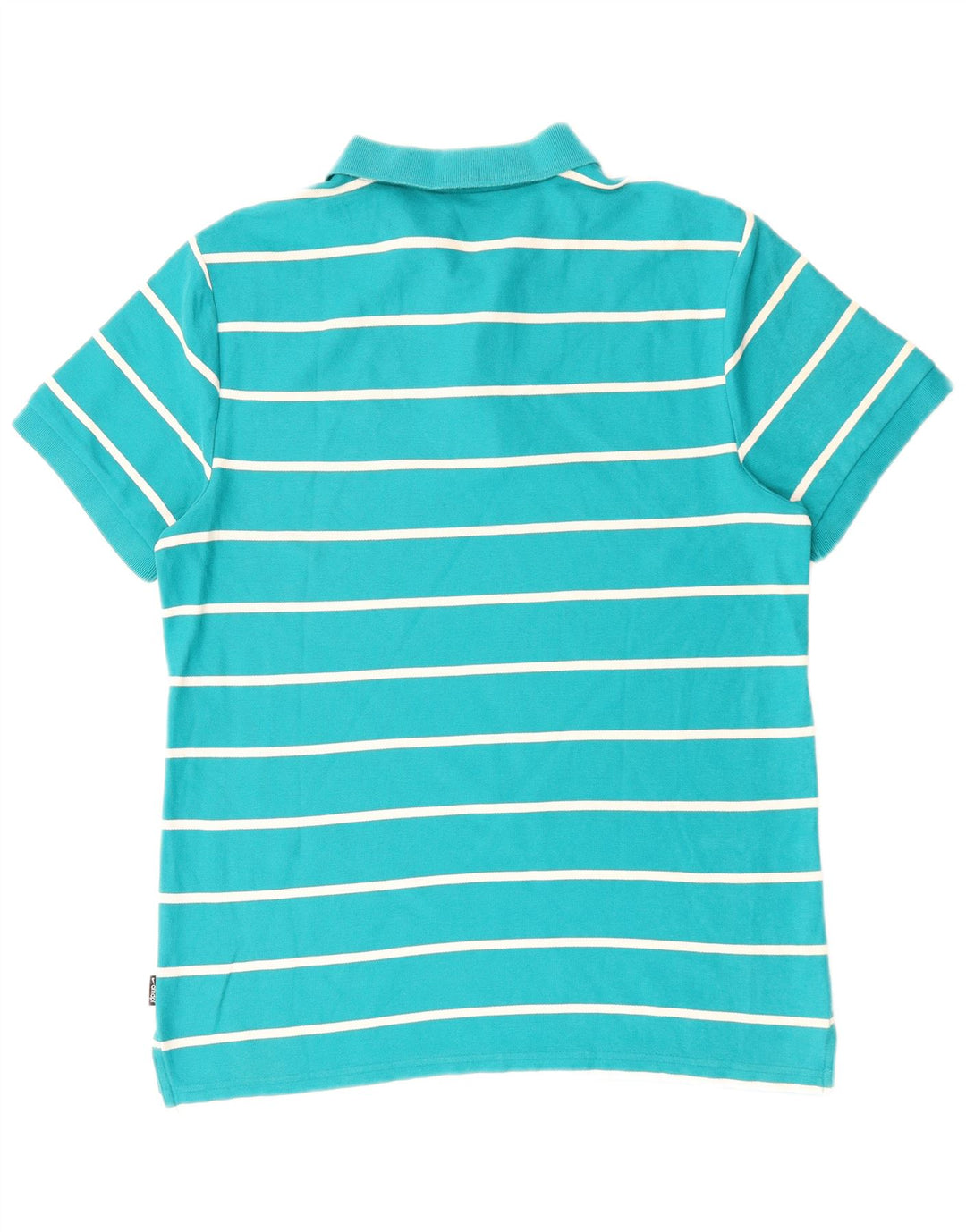 Tricou polo NIKE pentru bărbați, bumbac cu dungi albastre mari