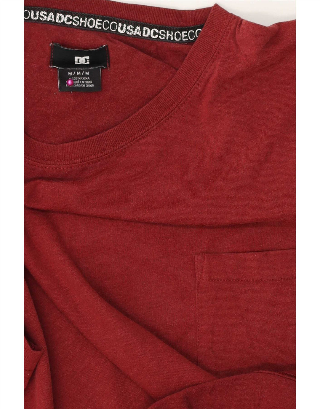 Tricou DC Bărbați Top Medium Burgundy