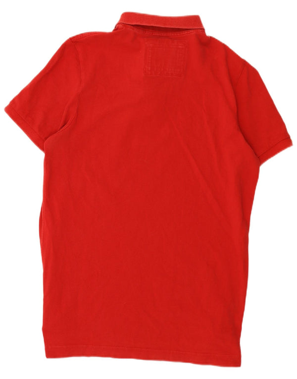Tricou polo grafic pentru bărbați Superdry XL, bumbac roșu