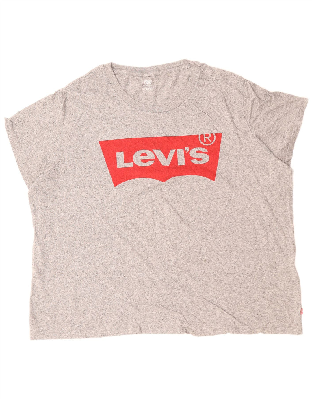 Tricou cu grafic pentru femei LEVI'S Top UK 22 3XL Bumbac cu pete gri