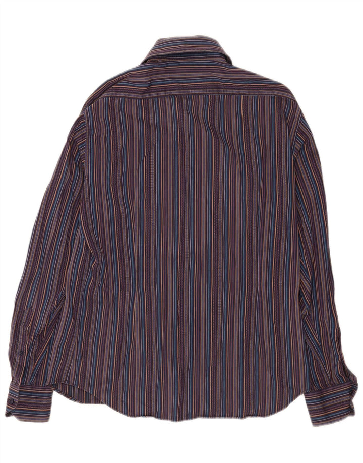 Cămașă subțire pentru bărbați Alexander Mcqueen Mărimea 41 16 Mare, cu dungi multicolore