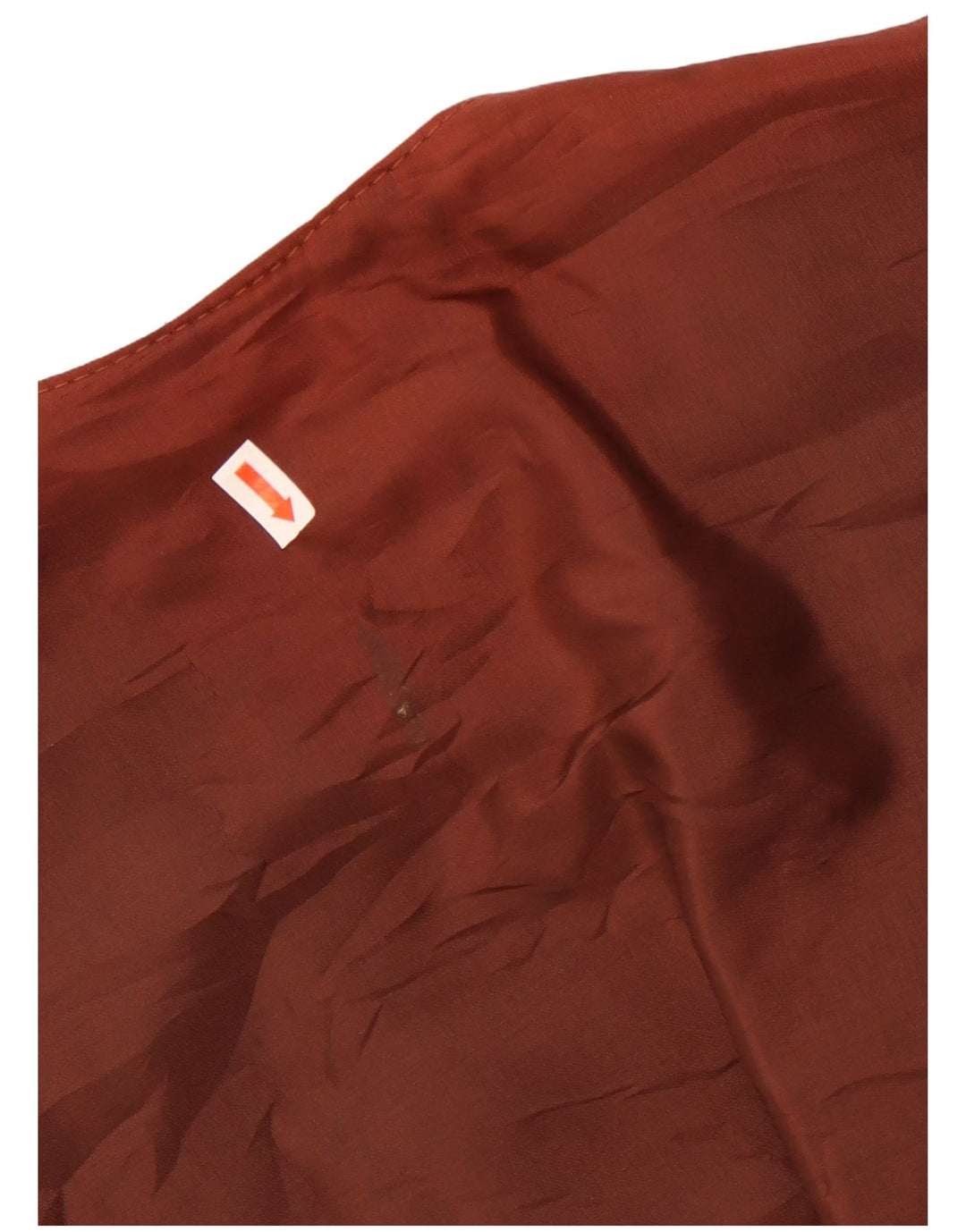 Vestă vintage bărbați din piele intoarsa IT 42 XS piele maro