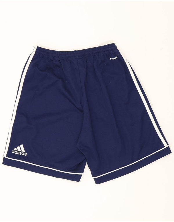 Pantaloni scurți sport Aeroready Adidas pentru bărbați, poliester mici, albastru