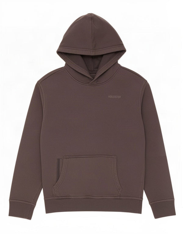 Hollister Mens Relaxed Fit Hoodie Jumper XS bumbac gri