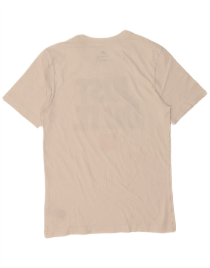 Tricou grafic Nike pentru bărbați Top mic, alb, bumbac
