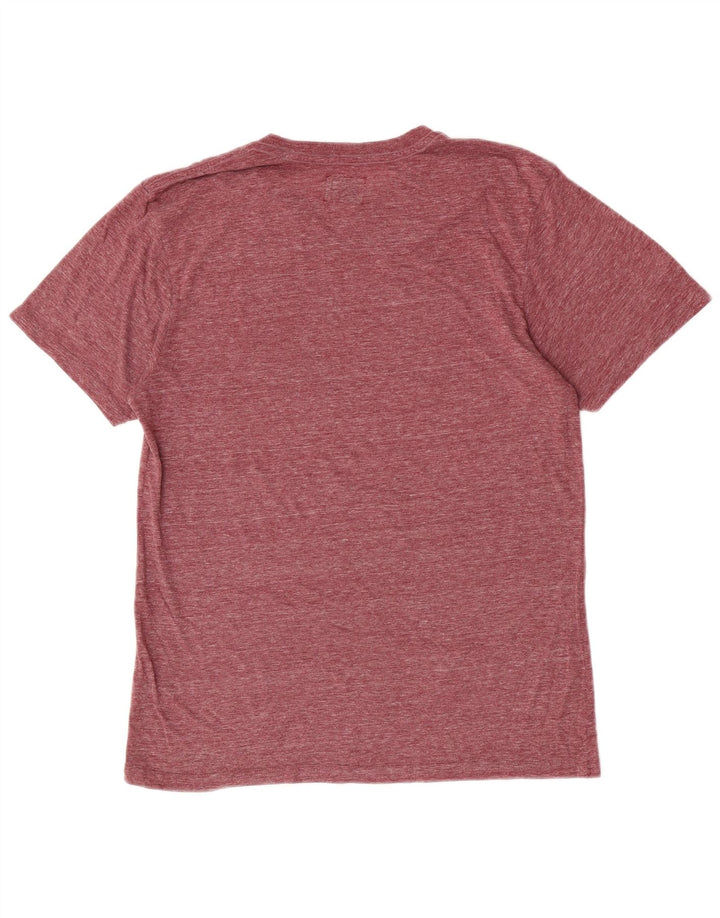 Tricou grafic pentru bărbați Vans Top Mediu Burgundy Poliester cu pături