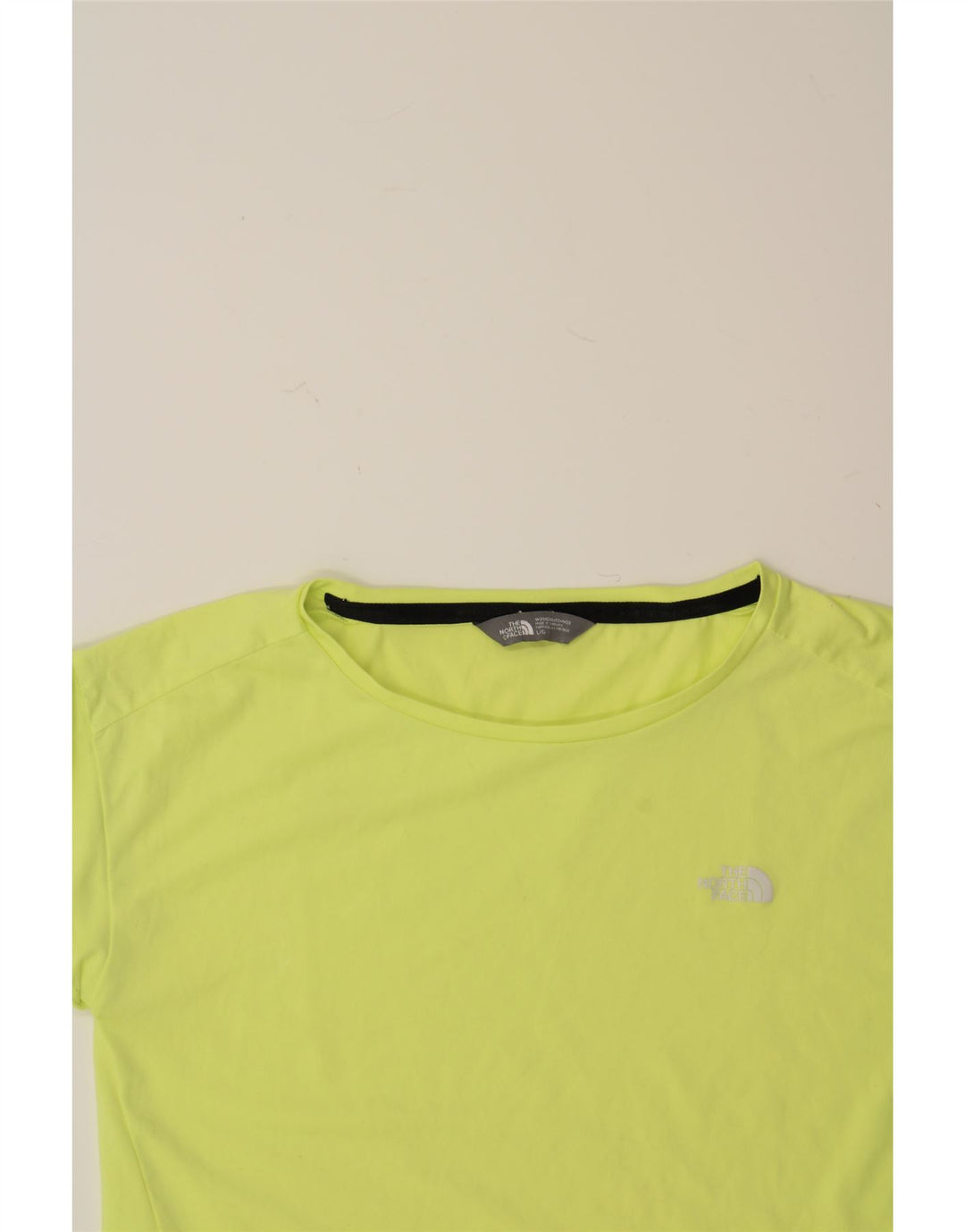 THE NORTH FACE Womens T-Shirt Top UK 16 Large Green Polyester Vintage The North Face and Second-Hand The North Face from Messina Hembry 
