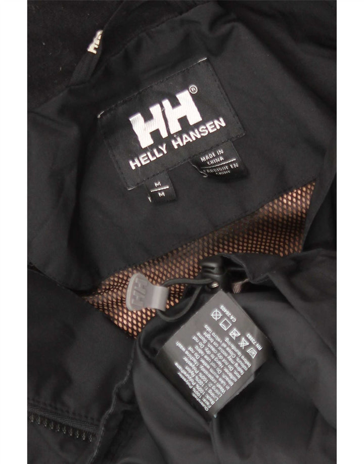 Jachetă de ploaie cu glugă pentru femei Helly Hansen UK 14 Poliester mediu negru