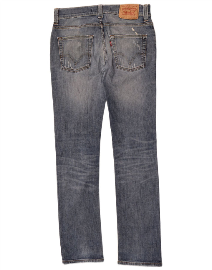 Blugi Levi's 511 Distressed Slim W33 L34 Albastru