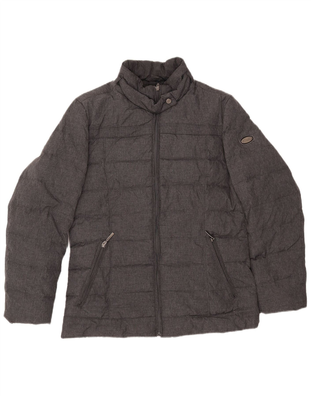 BEST COMPANY Jachetă căptușită pentru femei UK 14 Large Gri