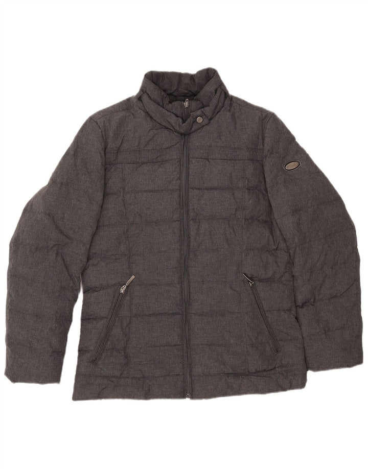 BEST COMPANY Jachetă căptușită pentru femei UK 14 Large Gri