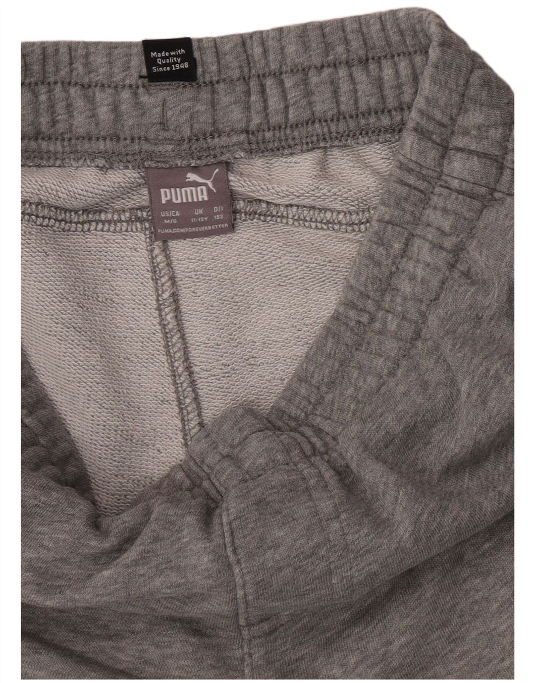 Pantaloni scurți sport Puma pentru băieți 11-12 ani, gri