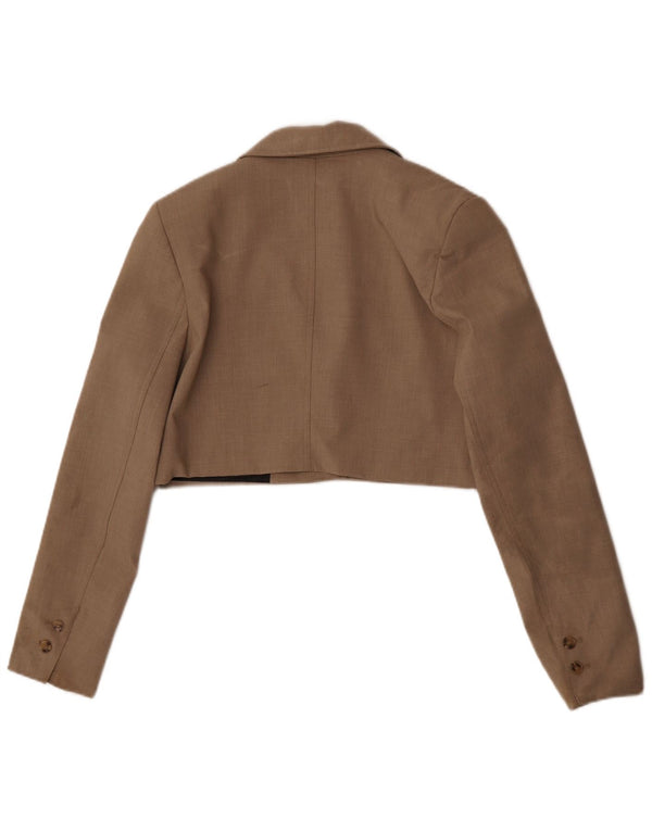 Jachetă Bolero Femei Zara UK 10 Mic Maro