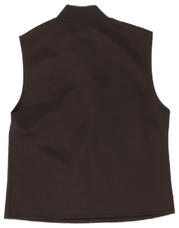 Top Crop pentru Damă Zara UK 12 Medium Negru Bumbac