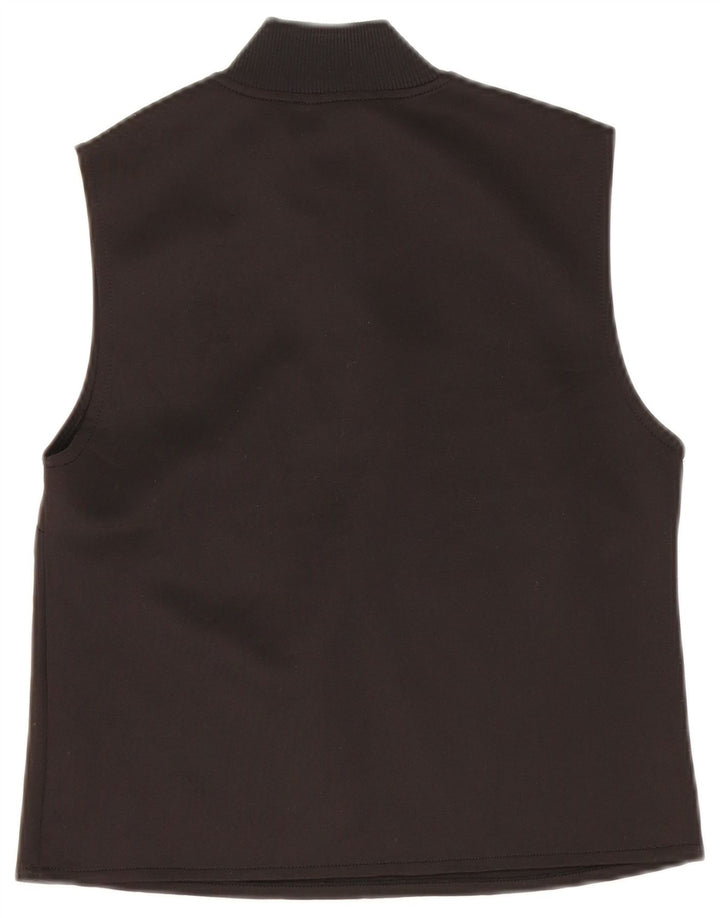 Top Crop pentru Damă Zara UK 12 Medium Negru Bumbac