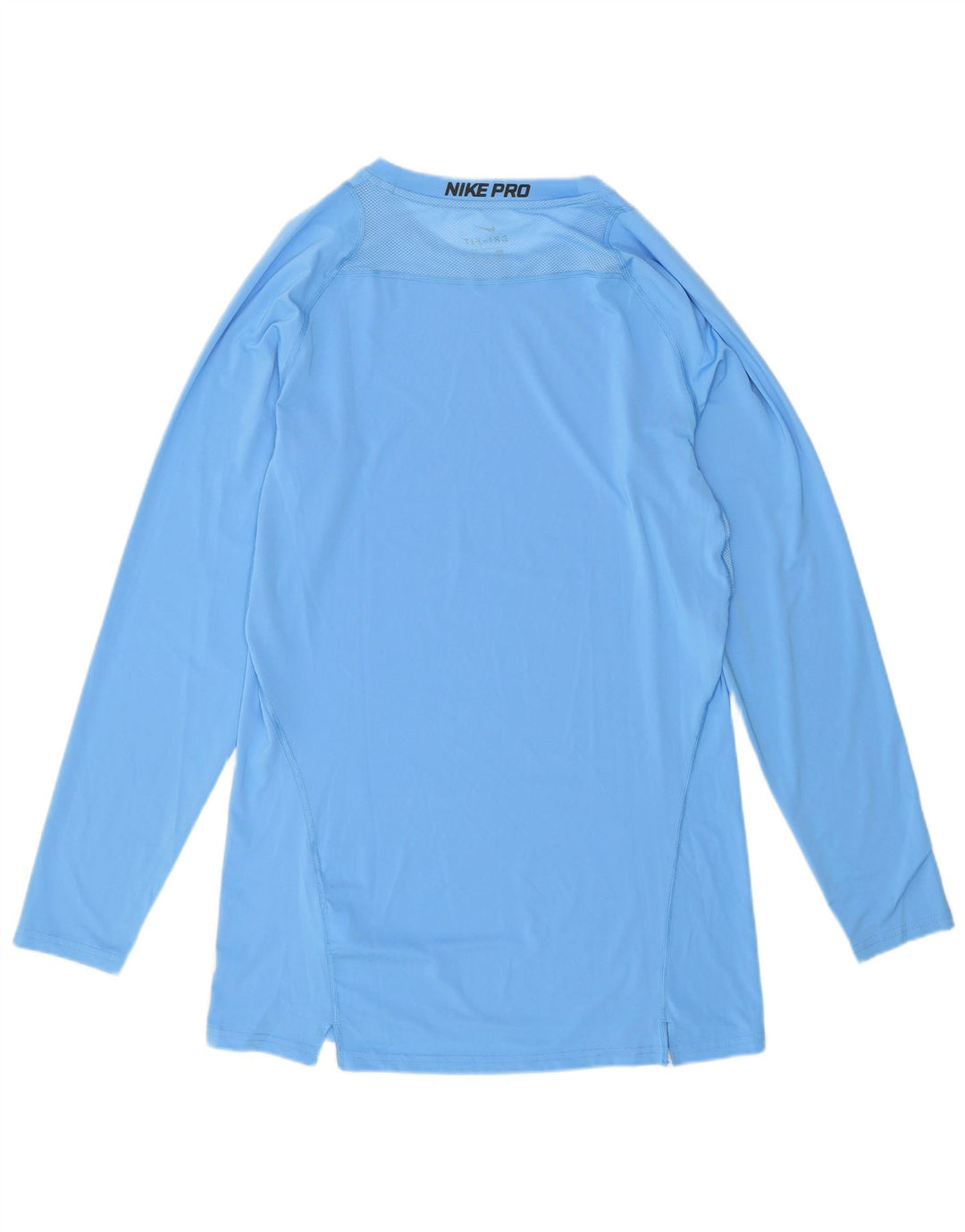 Nike pentru bărbați Dri Fit Top cu mânecă lungă 2XL, poliester albastru