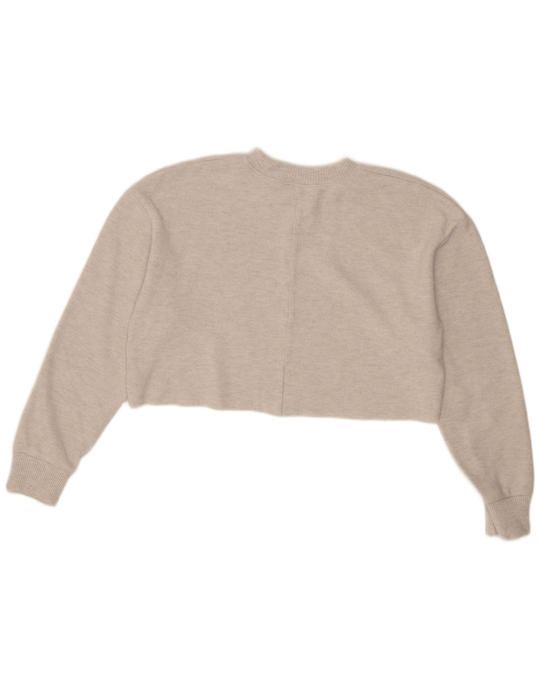 Bluză Crop Top Femei Zara UK 14 Medium Bej