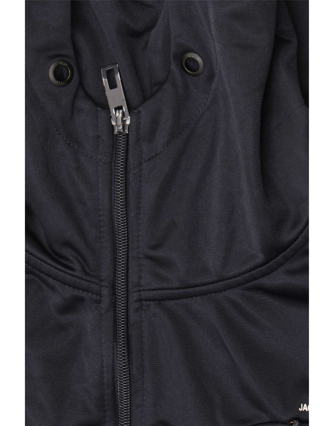 Pulover Jack & Jones pentru bărbați, cu fermoar, poliester mare, albastru