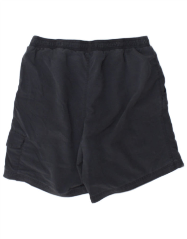 Pantaloni scurți sport pentru bărbați Adidas, gri mediu, poliamidă color bloc