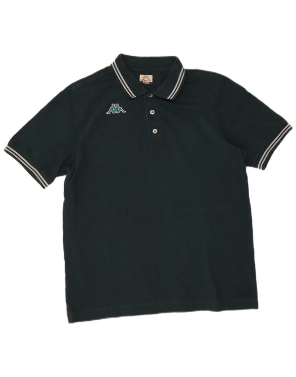 Tricou polo pentru bărbați Kappa, verde mediu