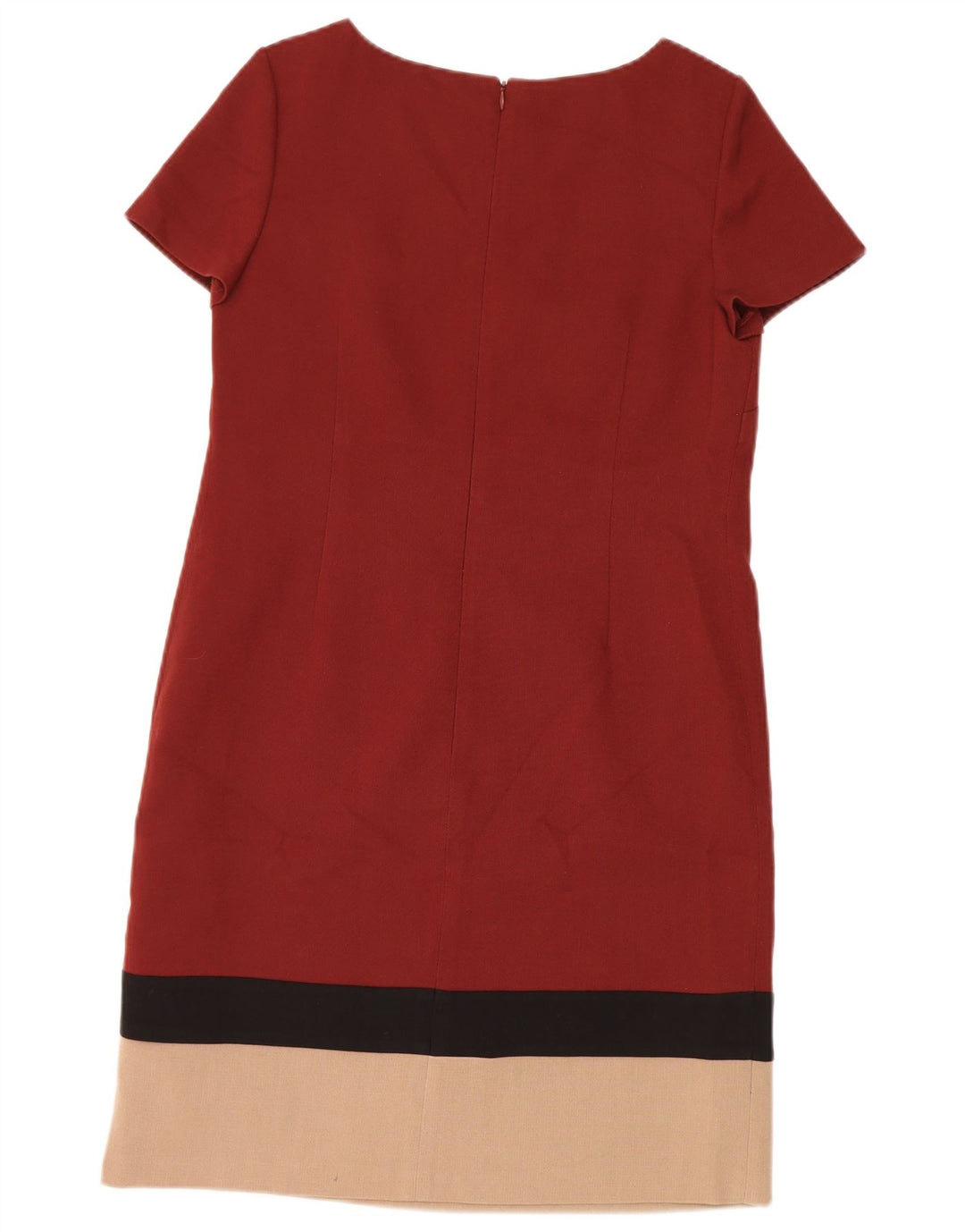 Rochie schimbătoare pentru femei Marks & Spencer UK 12 Medium Red Colorblock Poliester
