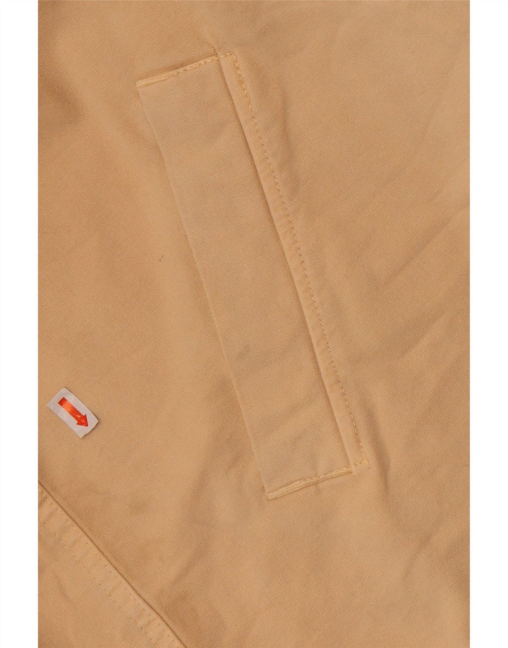 MURPHY & NYE Womens Bomber Jacket UK 14 Medium Beige Cotton Vintage Murphy & Nye and Second-Hand Murphy & Nye from Messina Hembry 