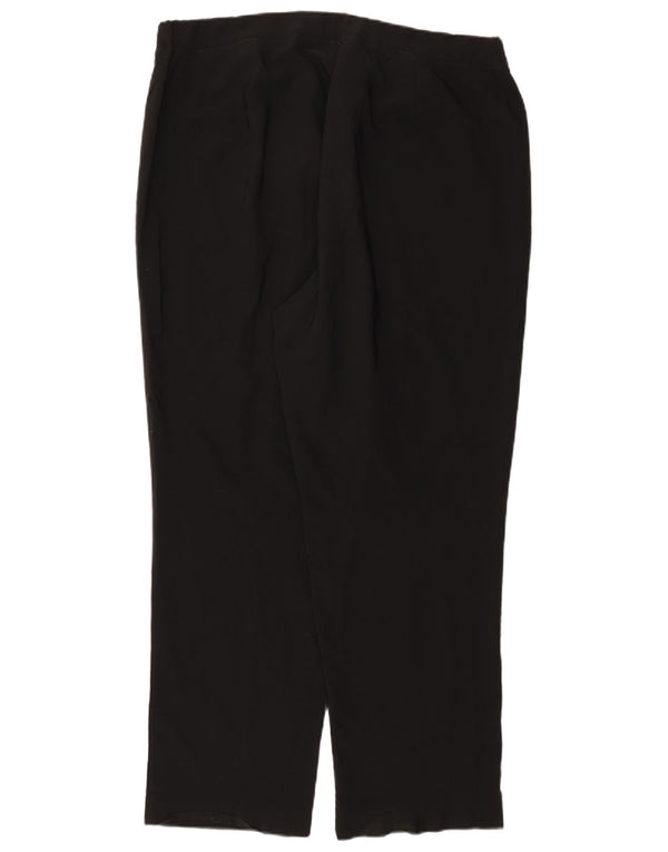 Marks & Spencer Pantaloni casual pentru femei Autograph UK 18 XL W38 L30 Negru
