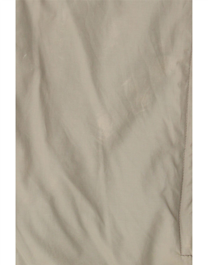 Jachetă de ploaie cu glugă Lyle & Scott pentru bărbați UK 36 Mic, bej, nailon