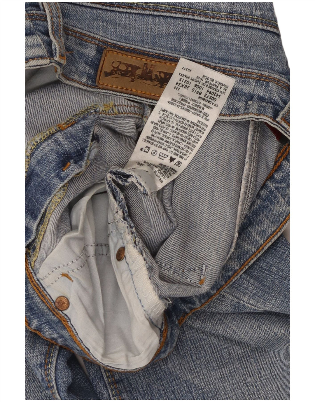 Blugi Levi's 572 Bootcut W28 L34 Bumbac albastru