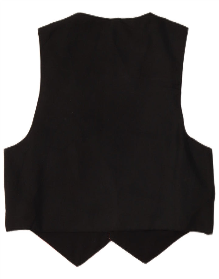 Vestă pentru femei VINTAGE UK 14 Poliester Floral Negru Mediu