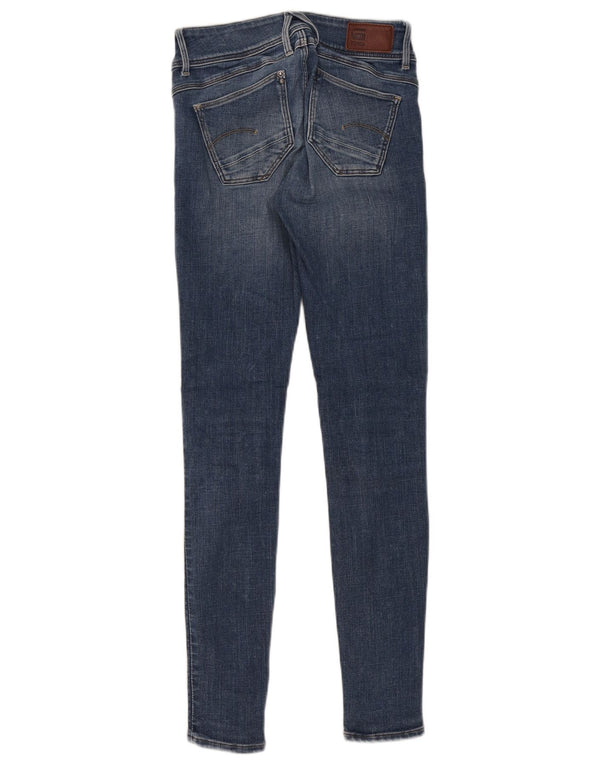 Blugi super skinny G-Star Lynn pentru femei W25 L30 bumbac albastru