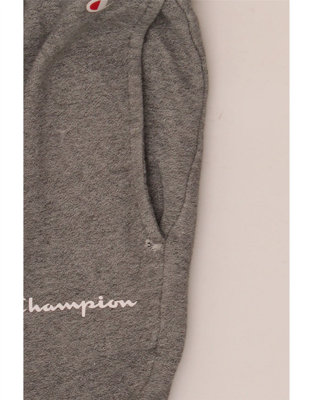 Pantaloni de trening pentru bărbați Champion Pantaloni de jogging, bumbac gri mediu