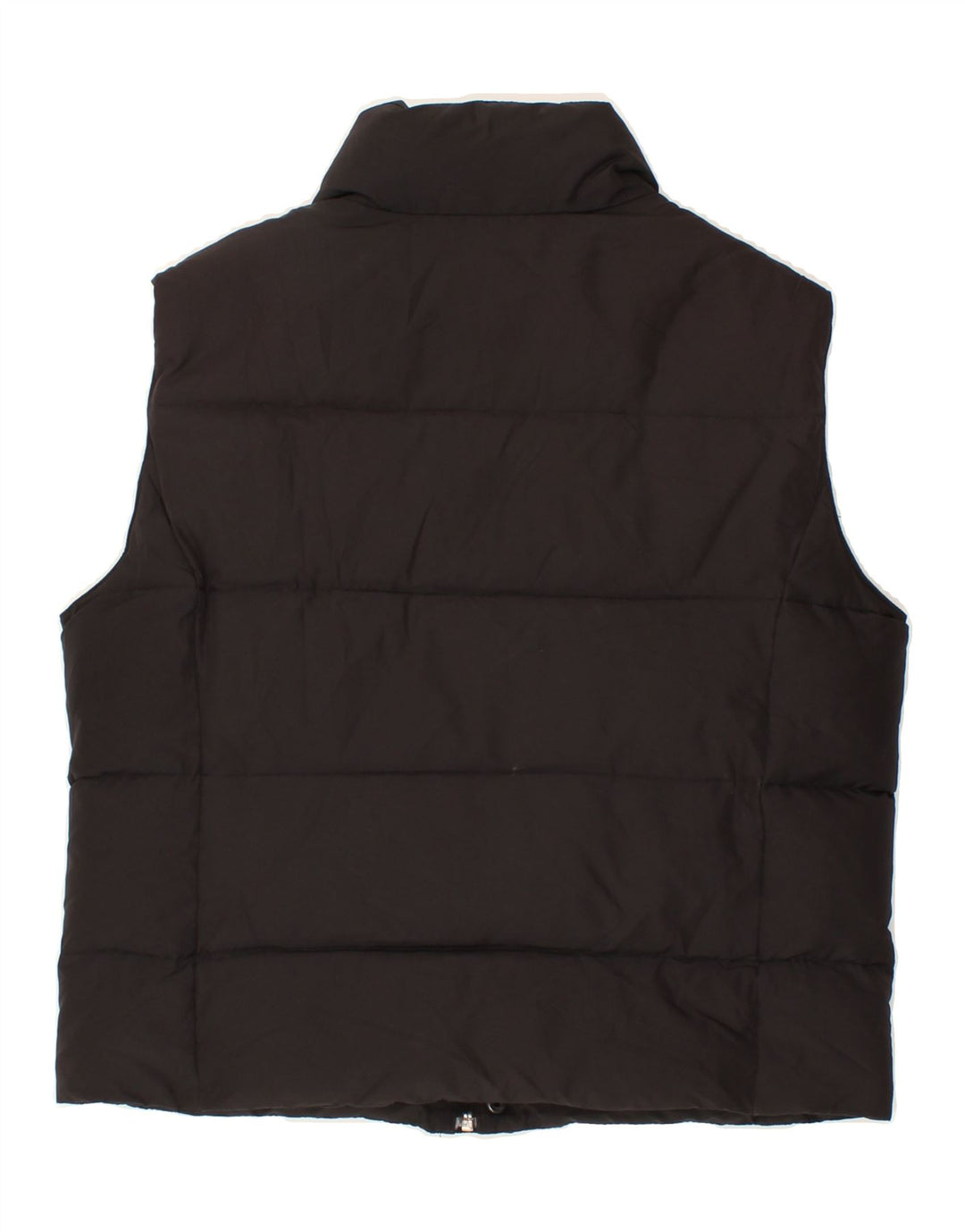 ASICS Womens Padded Gilet UK 14 Medium Black Polyester Vintage Asics and Second-Hand Asics from Messina Hembry 