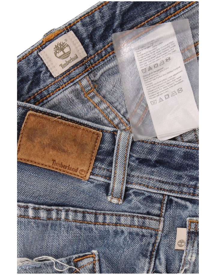 Blugi drepti pentru bărbați TIMBERLAND W34 L31 Bumbac albastru