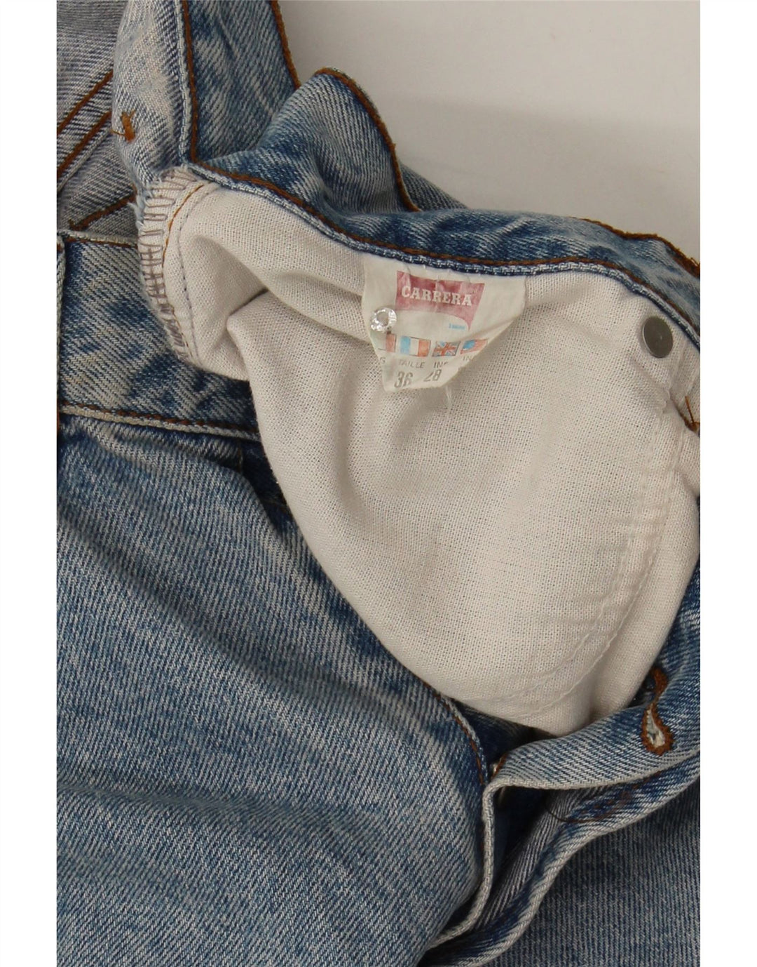 Blugi slim pentru femei Carrera W28 L30 Albastru