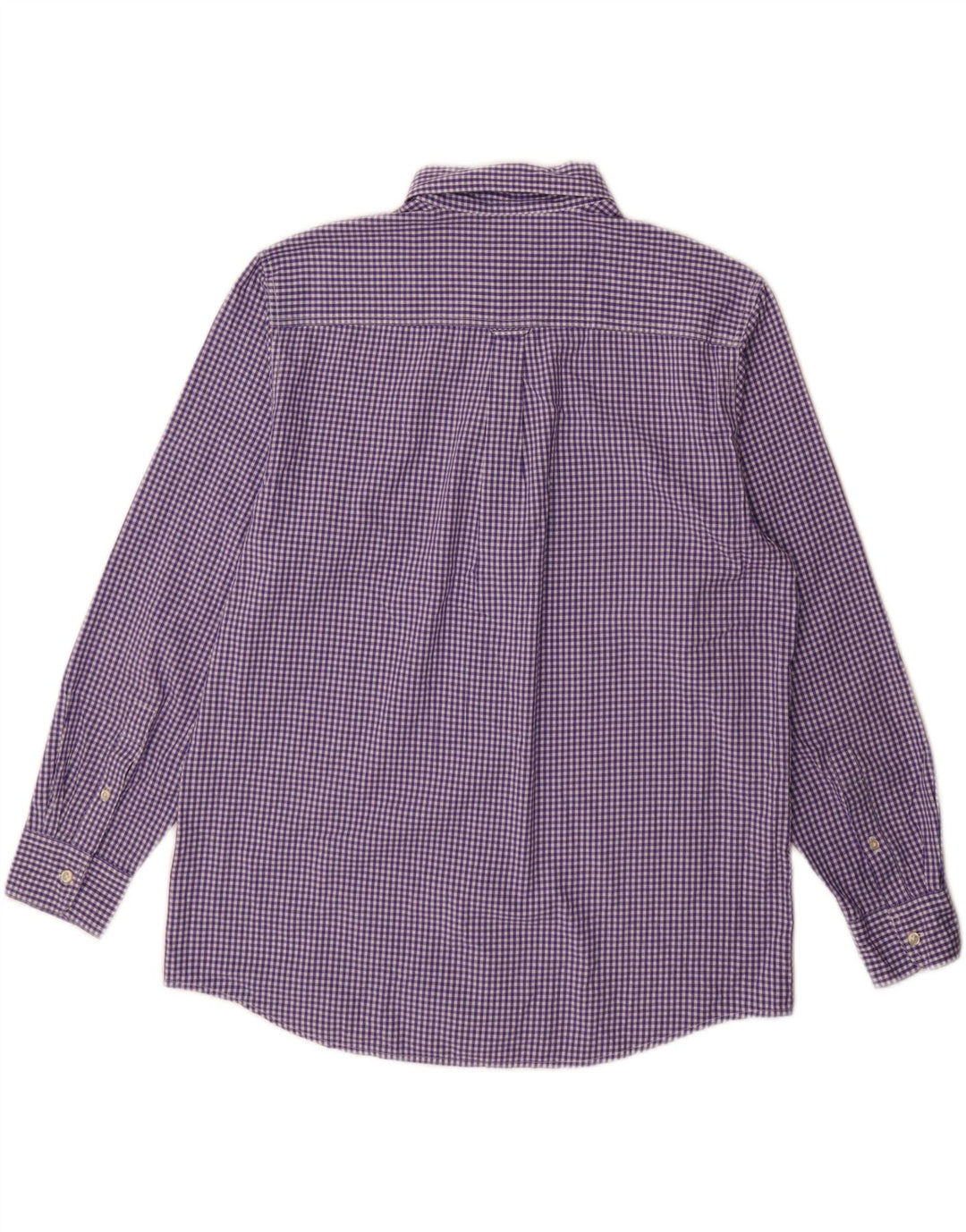 Cămașă Chaps pentru bărbați, cu ușurință de întreținere, din bumbac mare violet