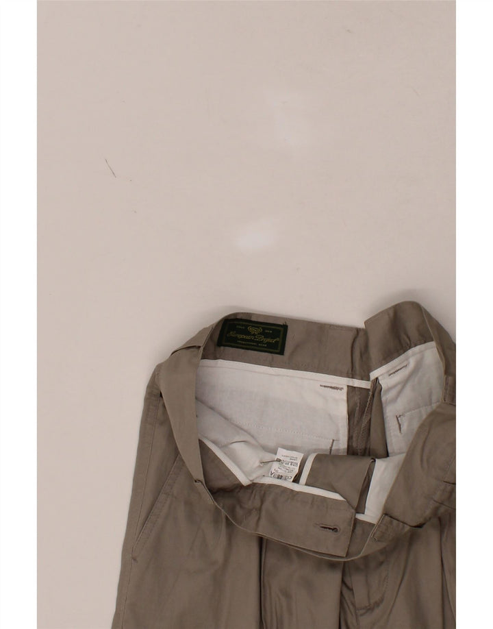 EUROPEAN PROJECT Mens Chino Shorts IT 48 Medium W32  Grey Cotton Vintage European Project and Second-Hand European Project from Messina Hembry 