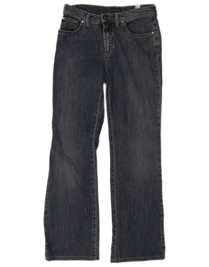TRUSSARDI Blugi Bootcut pentru Dama W27 L29 Bumbac Albastru