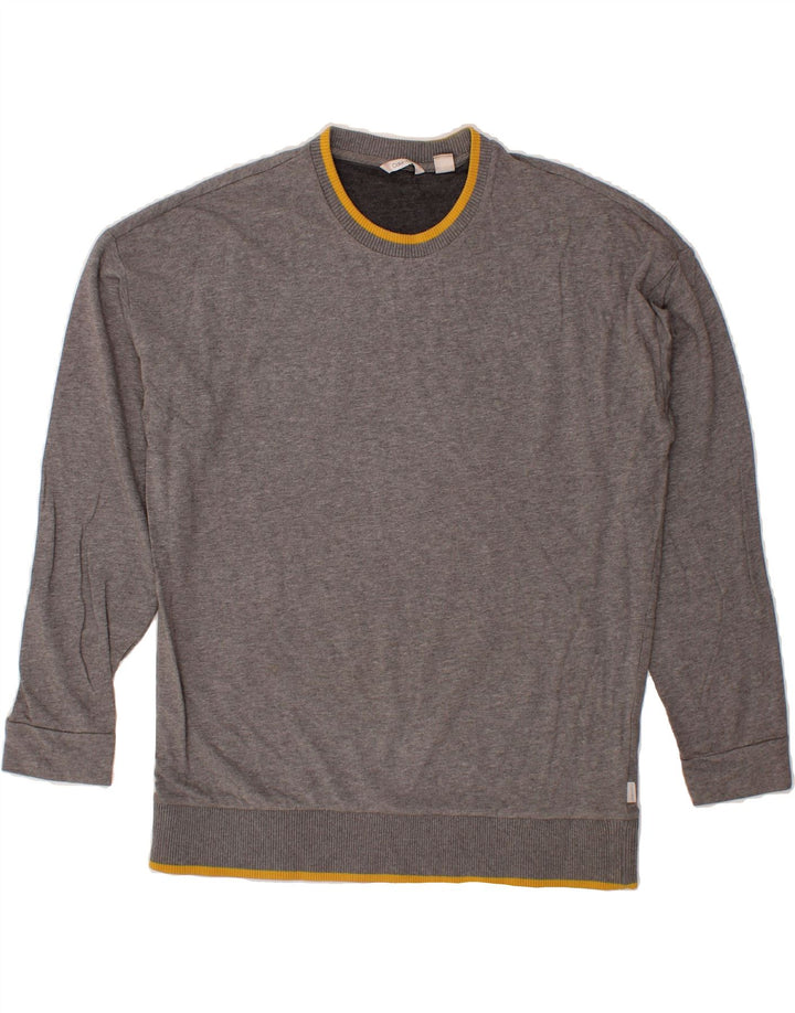 CALVIN KLEIN Mens Sweatshirt Jumper Medium Grey Cotton Vintage Calvin Klein and Second-Hand Calvin Klein from Messina Hembry 