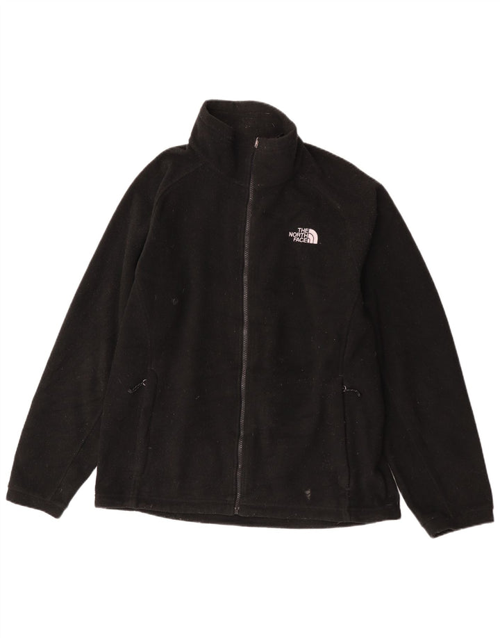 The North Face Mens Fleece Jacket UK 40 Large Black Poliester