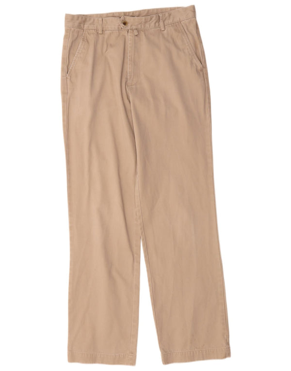 Pantaloni de costum pentru bărbați Gant L33 L34, bej, bumbac